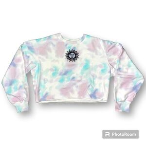 Hollister cropped sweatshirt